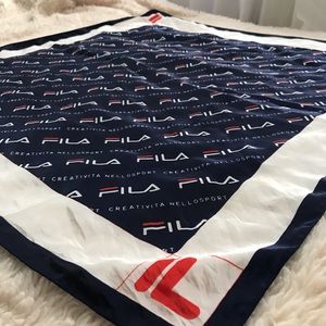 🔥Rare Fila Vintage Creativita Nello Sport Scarf